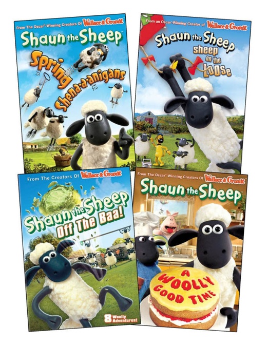 The Shaun The Sheep Collection #1 (4 Pack) (Boxset)