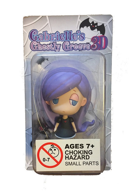 Gabrielle S Ghostly Groove 3D Mini Figurine (Toy) (Toys)
