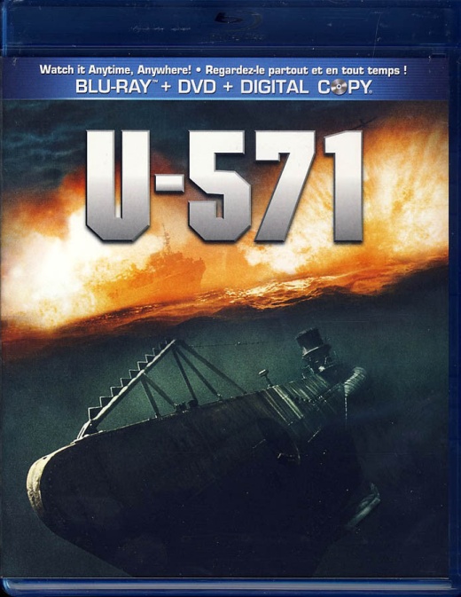U-571 (Blu-Ray + DVD + Digital Copy)(Bilingual)