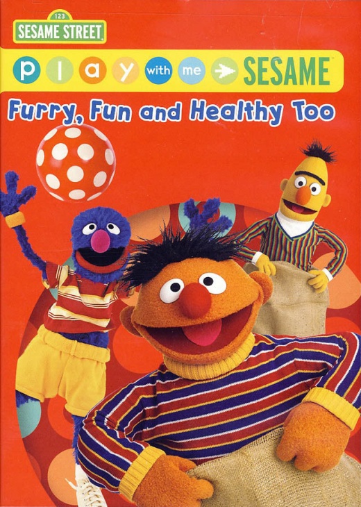 Furry Fun And Healthy Too - Play With Me Sesame DVD