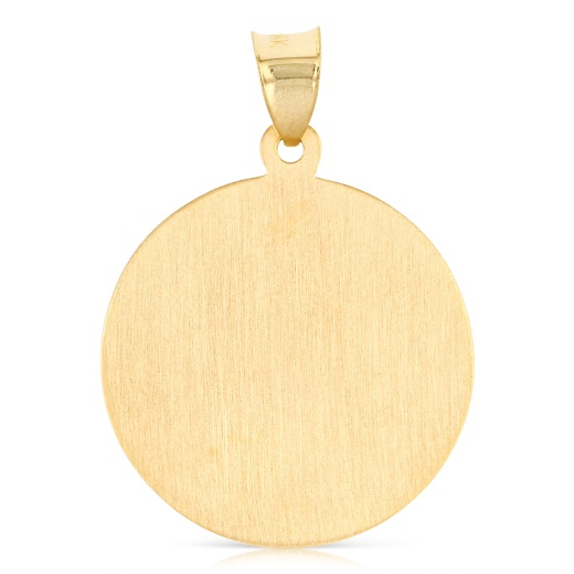 14K Gold St. Christopher Charm Pendant - Ioka
