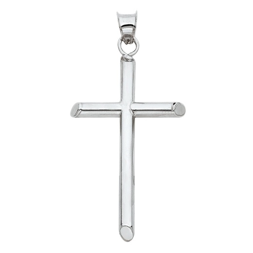 14K Gold Cross Religious Pendant Necklace - Ioka