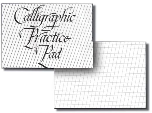 Inovart Calligraphy Practice Paper Pad - 50 sheets