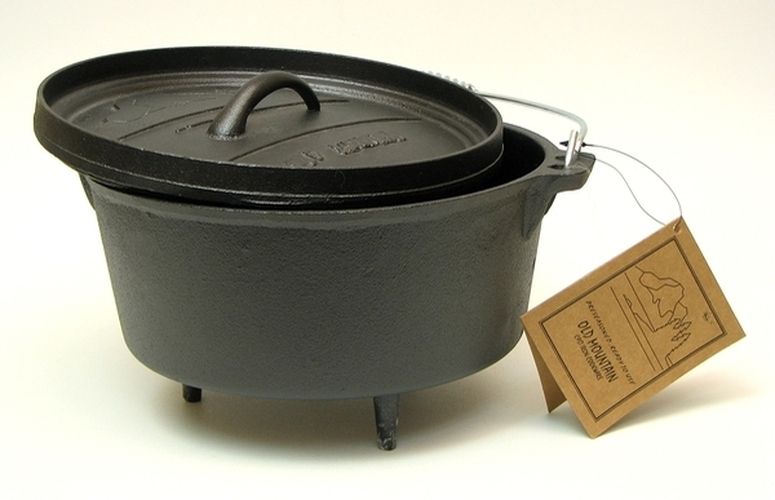 Old Mountain 4 Qt Dutch Oven With Feet
