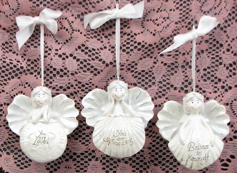 Angel Ornament Set Of 3