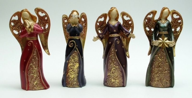 Bright Angel Figurine Set Of Four
