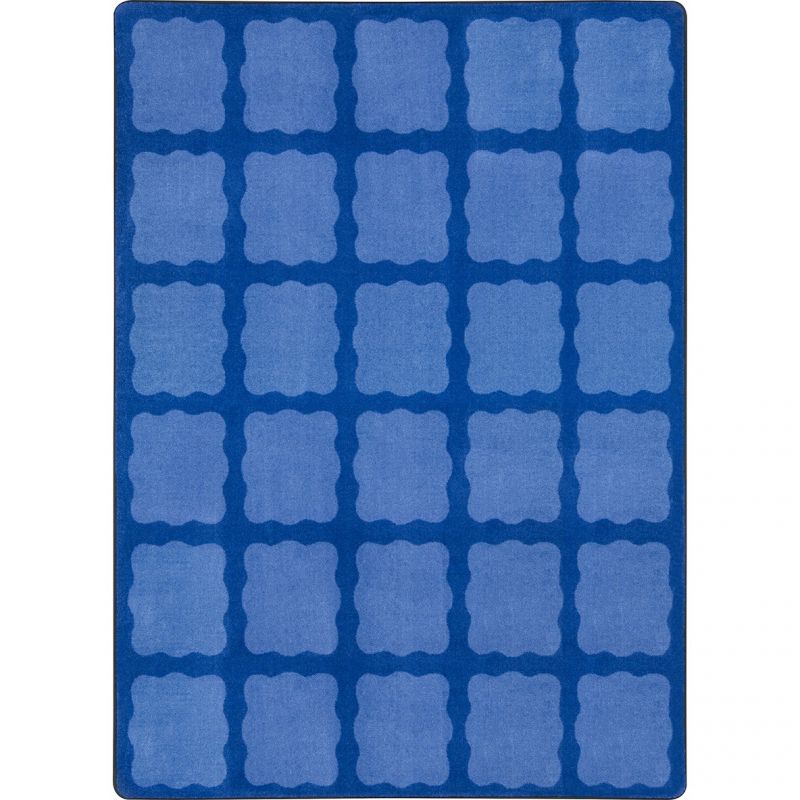 Simply Squares 7'8" X 10'9" Area Rug In Color Multi