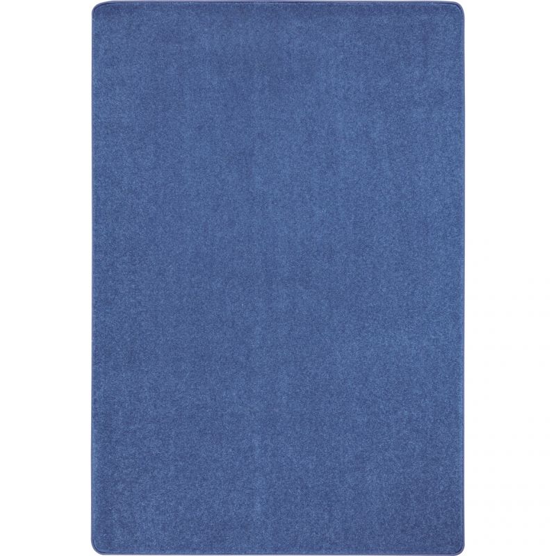 Just Kidding 6' X 9' Area Rug In Color Cobalt Blue