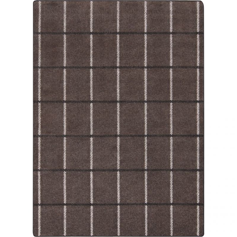 New Haven 5'4" X 7'8" Area Rug In Color Espresso