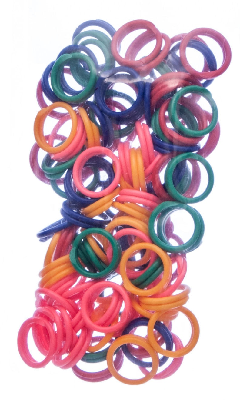 Assorted Spiral Leg Bands