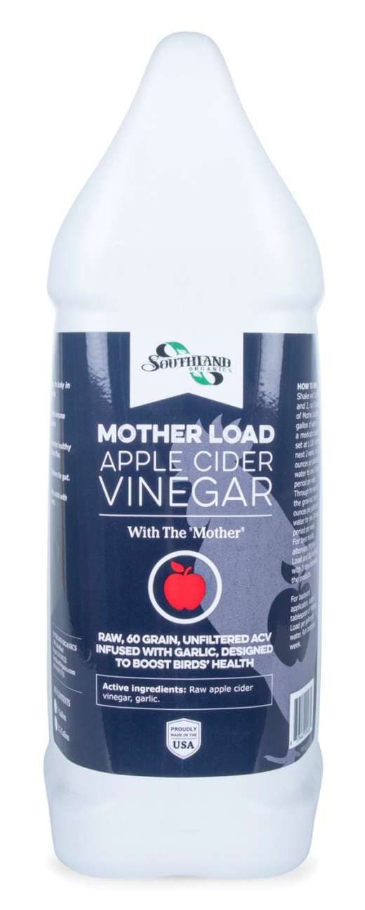 Mother Load Apple Cider Vinegar + Garlic for Chickens