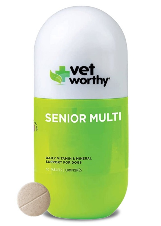 Vet Worthy Multi Vitamin, 60 Ct - Senior