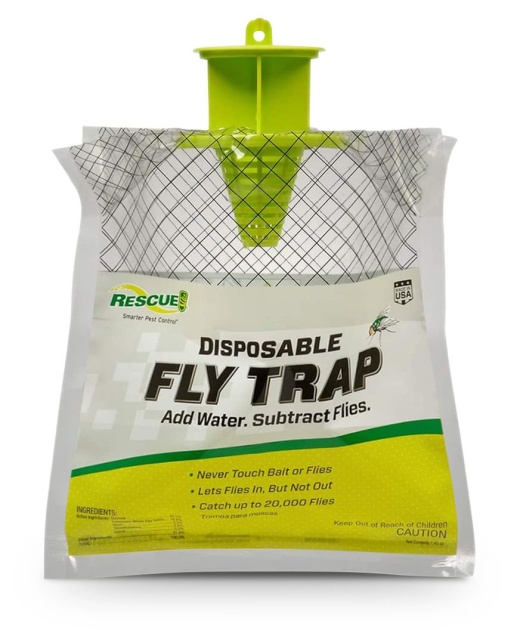 RESCUE! Disposable Fly Trap - Effective Fly Control for a Hassle-Free Environment