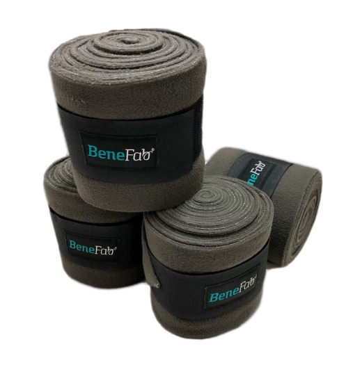 Benefab Therapeutic Polo Wraps - Gray, 4 Pack