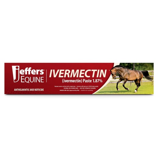 Jeffers Ivermectin Gel Horse Dewormer