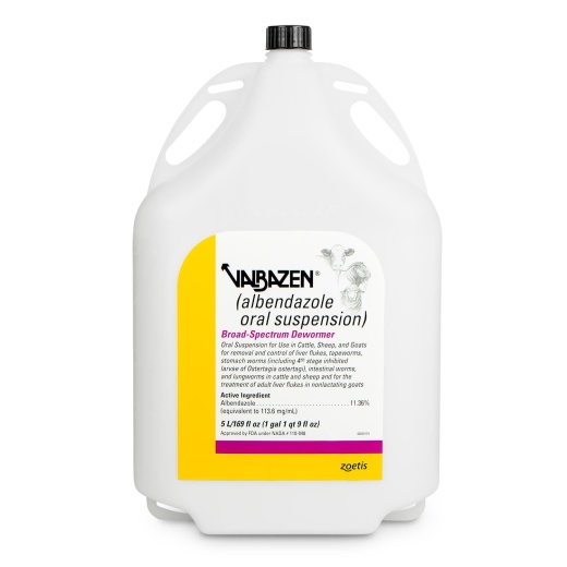 Valbazen Broad-Spectrum Oral Dewormer 5 l