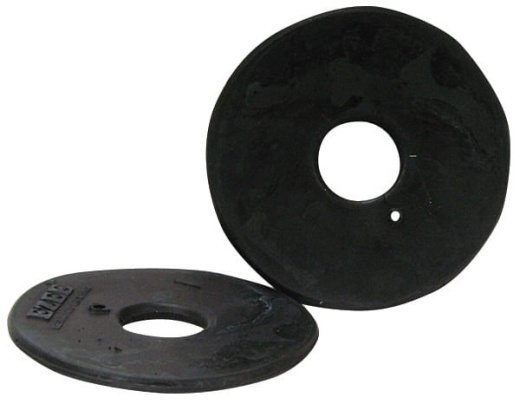 Black Rubber Bit Guards (Pair) by Jeffers