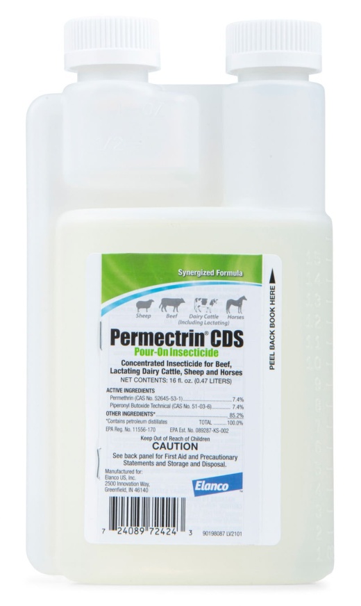 Permectrin CDS Pour-On Insecticide