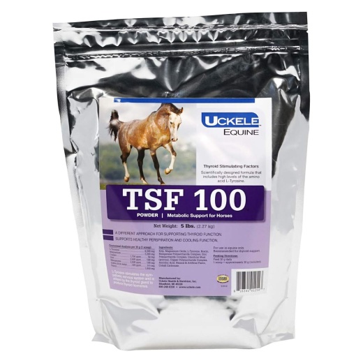 Uckele Tsf 100 Thyroid Support For Horses, Powder, 5 Lb Bag - 5 Lb