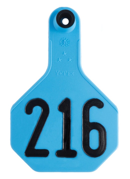 Special Order Numbered Y-Tex Tags, Medium