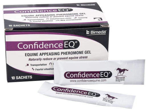ConfidenceEQ Gel, 10-Pack - Reduce Horse Stress and Anxiety, Enhance Performance