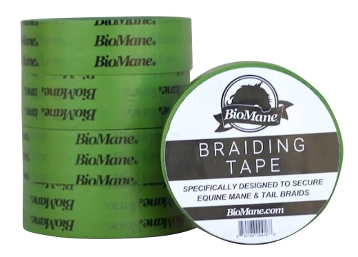 BioMane Braiding Tape - 5 Pack Green