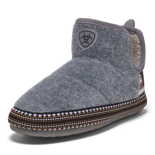 Ariat Women's Bootie Slipper in Charcoal Southwest