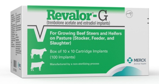 Revalor-G Implants, Box of 10: Maximize Weight Gain and Feed Efficiency for Cattle
