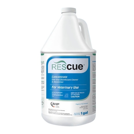 Rescue Concentrate Disinfectant Gallon - Clear Yellow