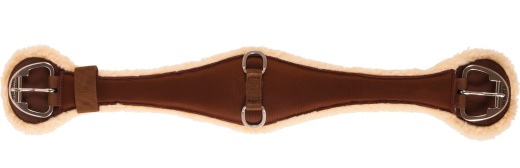 Mustang Contoured Fleece Cinch in Brown