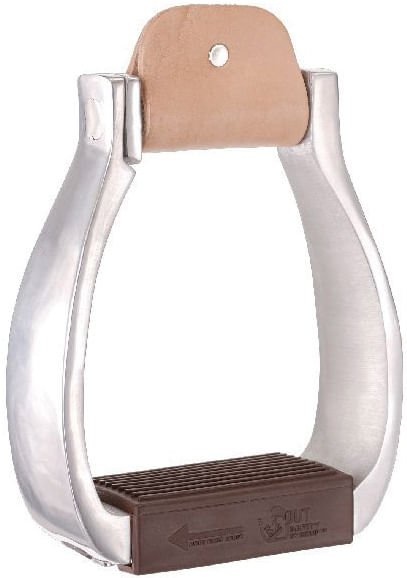 Tough-1 Easy Out Safety Stirrup - Adult 3" Neck (Pair)