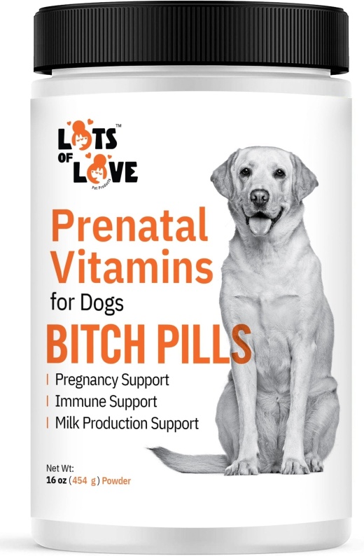 Lots of Love Bitch Pills - Prenatal Supplement for Dogs