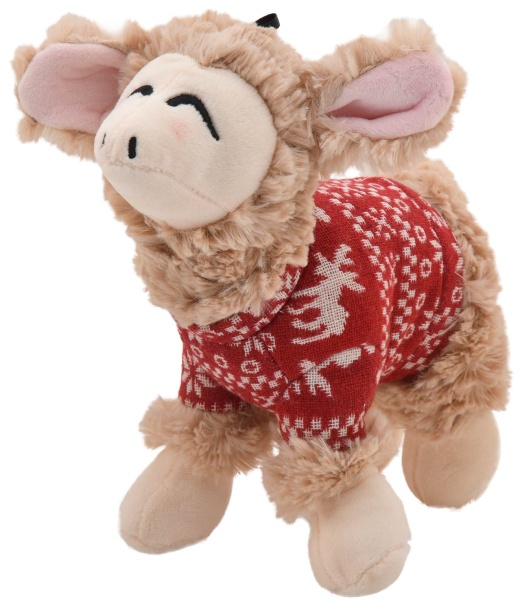 10" Snugarooz Lady The Llama Plush Dog Toy
