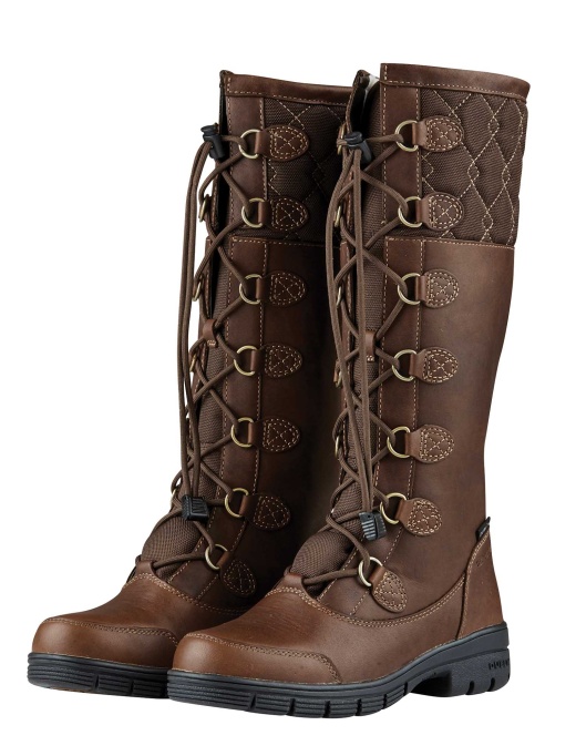 Dublin Fleet Boots in Red Brown