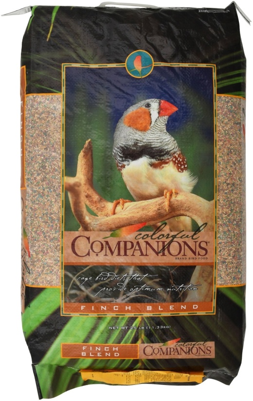 Colorful Companions Finch Blend, 25 Lbs