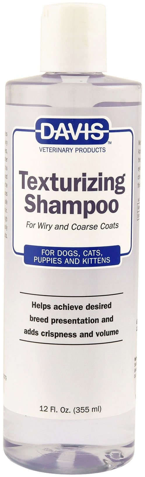 Davis Texturizing Shampoo for Dogs and Cats - 12 Oz