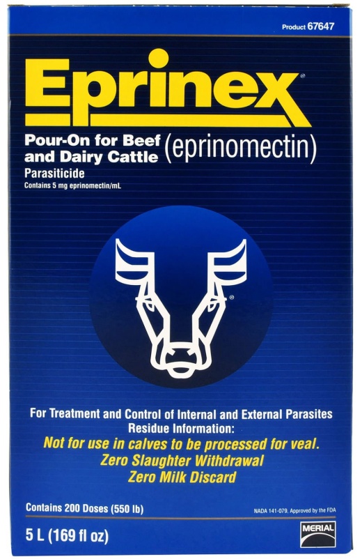 Eprinex Pour-On Cattle Wormer 5 l
