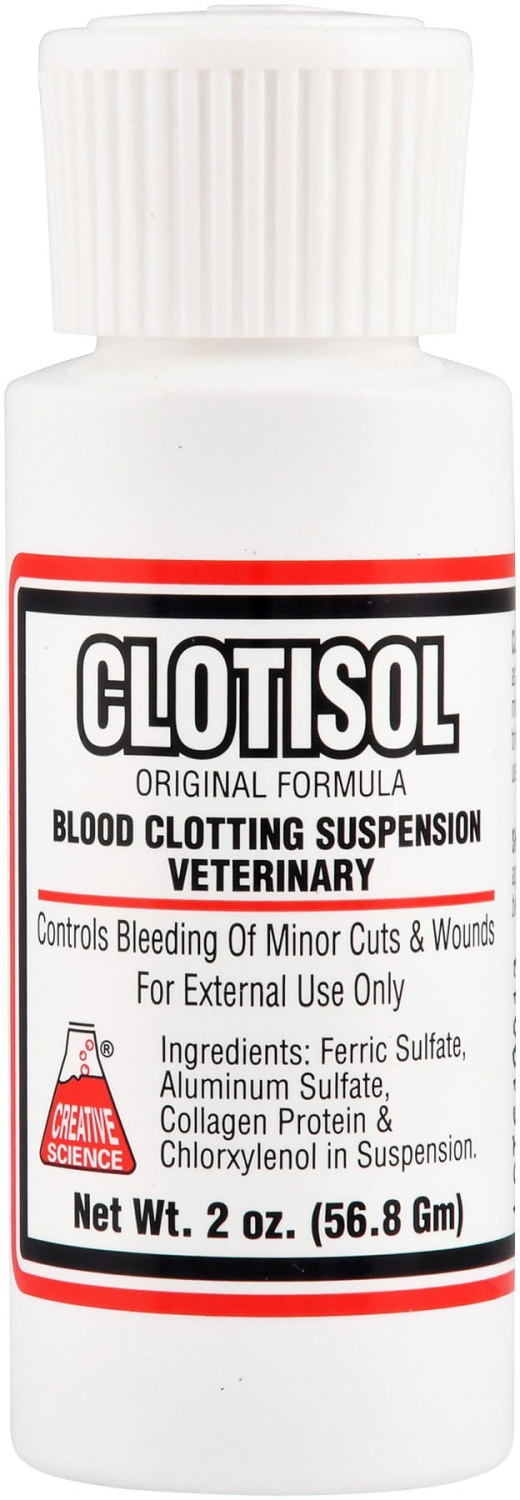 Clotisol - 2 Oz Blood Clotting Suspension for Dogs