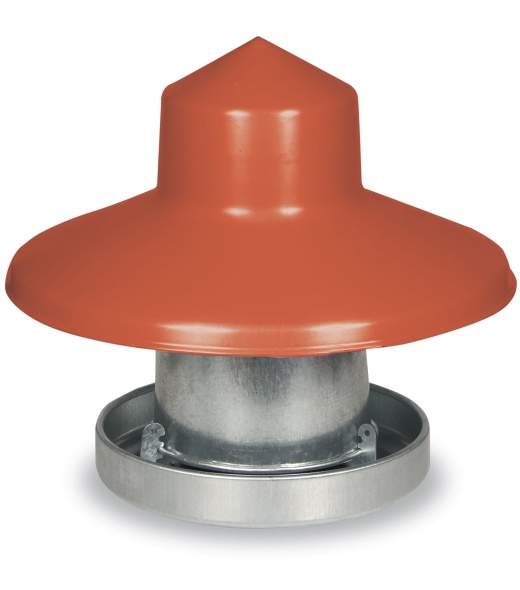 Galvanized Metal Chicken Feeder and Accessories