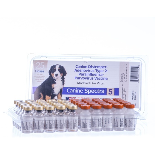 Canine Spectra 5 Dog Vaccine, 25 Dose - Ultimate Protection for Your Dog's Health