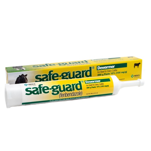 Safe-Guard Dewormer Paste 10% Fenbendazole - Effective Parasite Control for Horses and Cattle