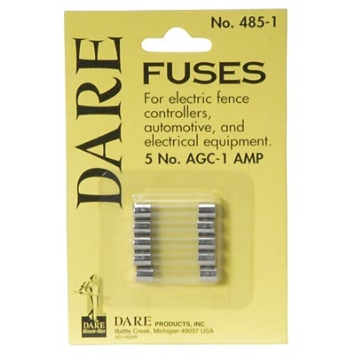Dare 1 Amp Fuses - Pack of 5