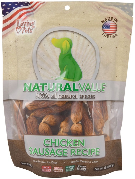 Natural Value Sausages for Dogs