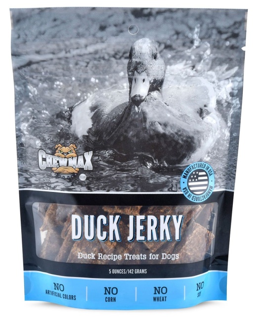 Chewmax Duck Jerky, 5 Oz - High-Protein Dog Treats