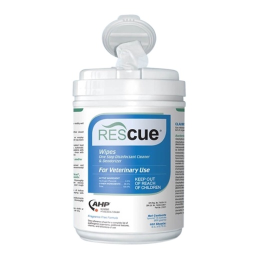 Rescue Disinfectant Wipes - 160 Ct