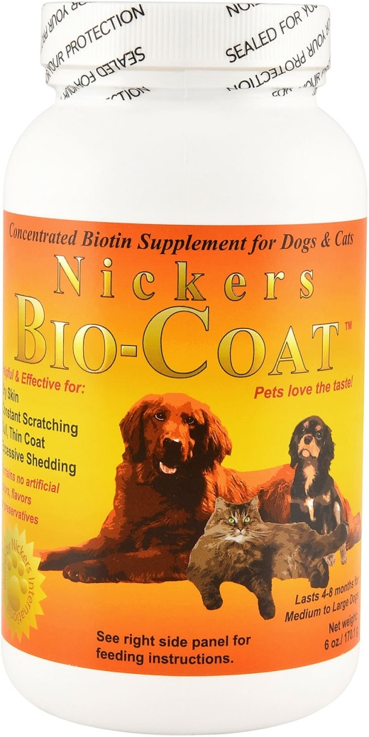 Bio-Coat Biotin Supplement For Dogs & Cats 6 Oz