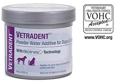 Vetradent Powder Water Additive, 300 Gram - Advanced Oral Care for Pets