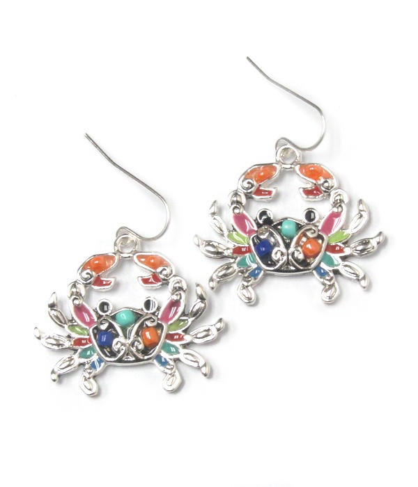 Crab Earrings