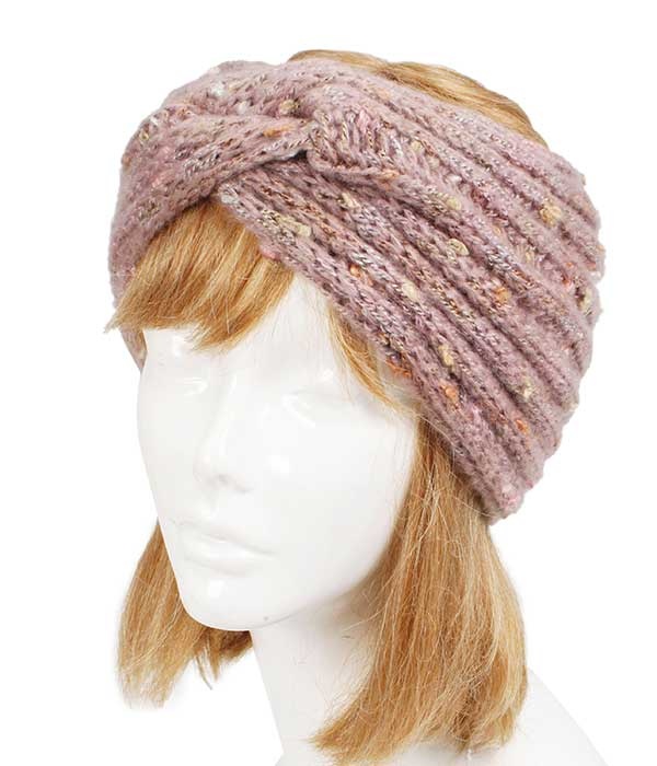 Knit Turban Head Wrap - 100% Acrylic