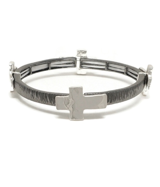 Cross Stretch Bracelet